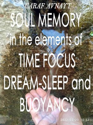 cover image of Soul Memory in the Elements of Time Focus, Dream-Sleep and Buoyancy